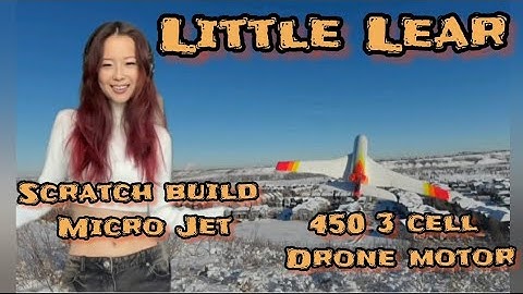 Scratch build micro Lear jet with Easter eggs 🥚