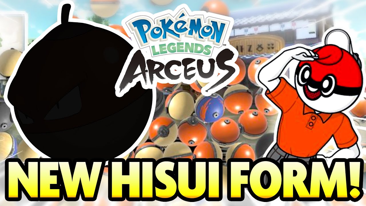 HISUIAN VOLTORB INCOMING! Pokemon Legends Arceus News and Updates!