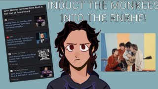 Induct The Monkees Into The Rnrhf