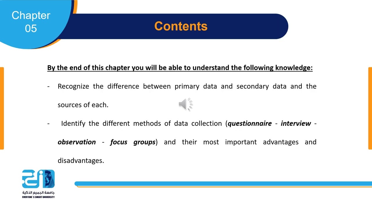 The Final Project - lecture 7 - Data Collection Methods - ESU
