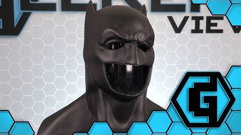 The Geekery View - Batman Cowl from the Bronze Armory