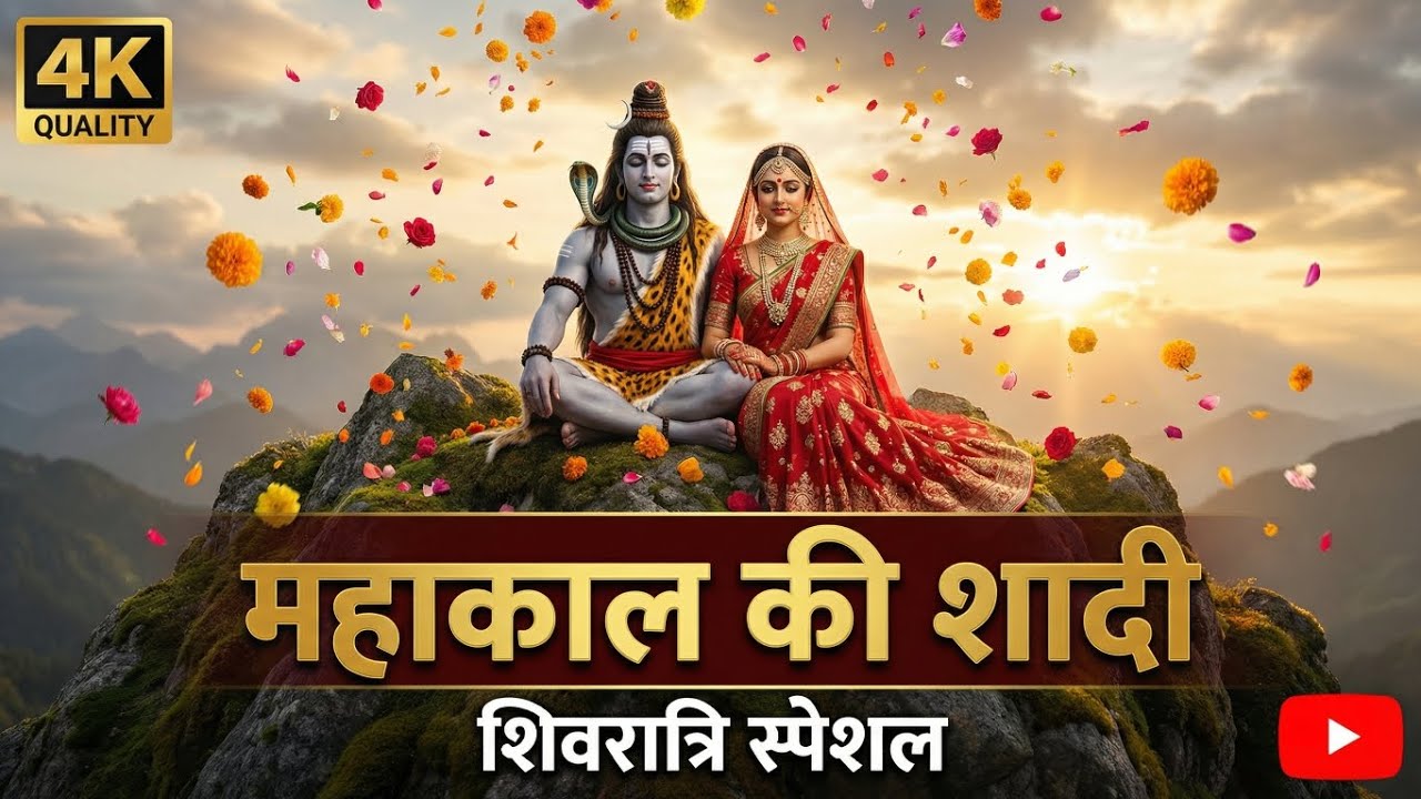 शिवरात्रि स्पेशल 🌼 महाकाल की शादी 🔱 (2026)
