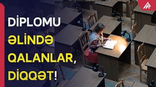 Hansı universitetlərin diplomları ölkəmizdə tanınmır? APA TV