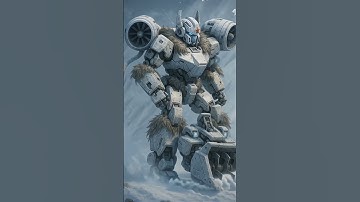 Трансформер Снеговик #ai #transformers #ии #automobile #aisampai #robot #трансформеры #автобот