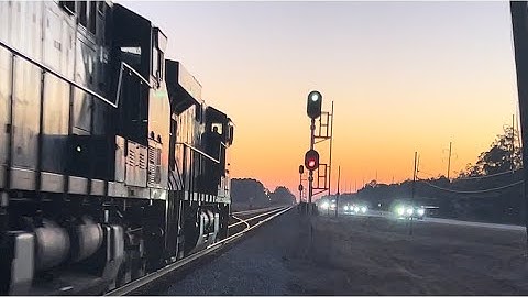 Knocking down the signal out of Blackshear ga southbound local