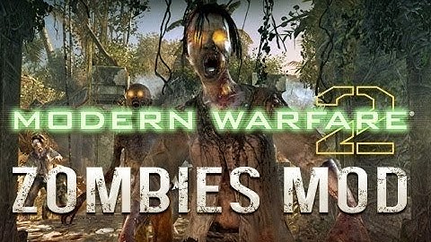 CoD MW2 Mods - Zombies Mode in Modern Warfare 2 - PC Gameplay