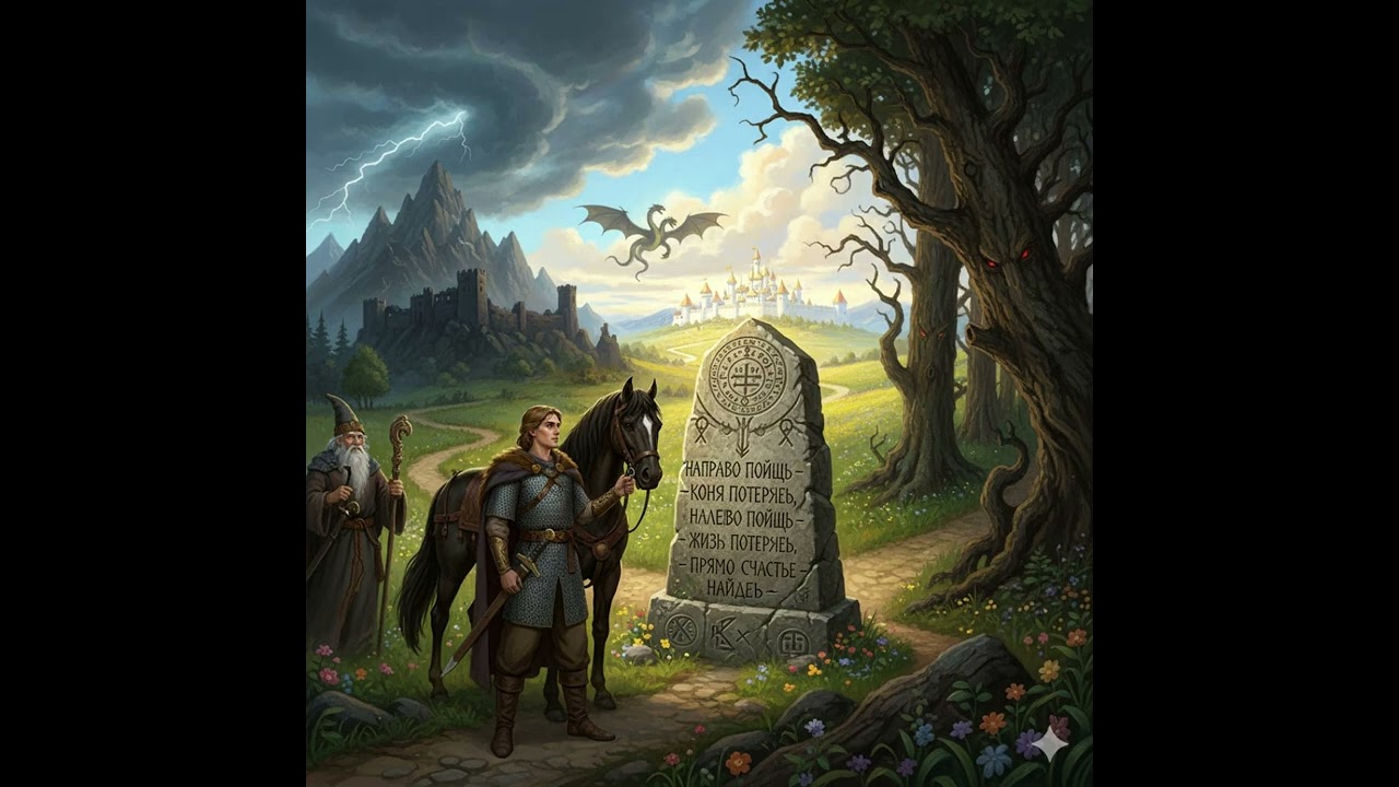 Три дороги.Сказ