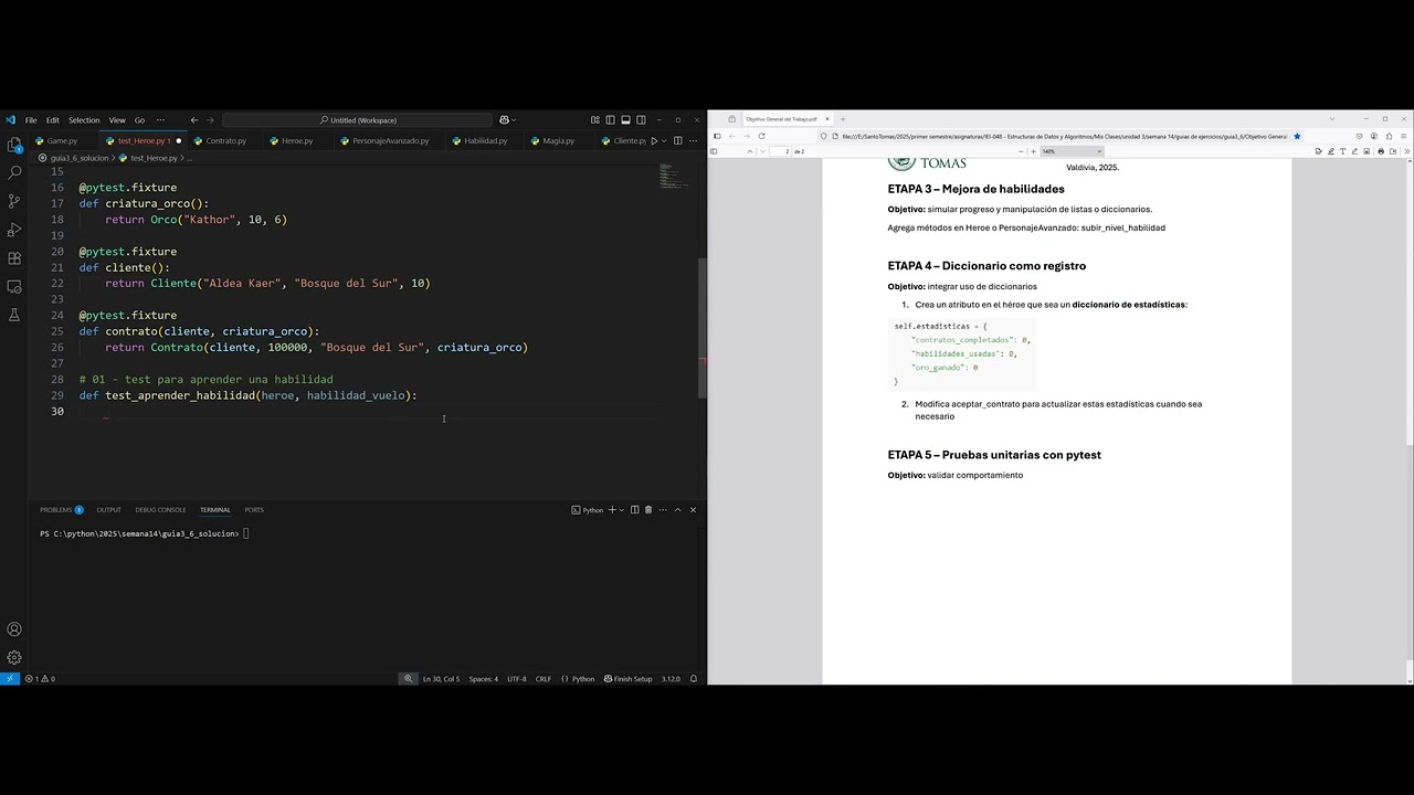 Guía 3.6 - Etapa 05 - pruebas unitarias con pytest - YouTube
