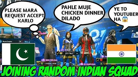 JOINING RANDOM INDIAN SQUAD||PART 12||NEW MODE||ARTIC MODE||PUBG MOBILE||HASEEB OP