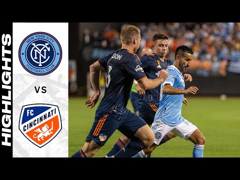 New York City Cincinnati Goals And Highlights