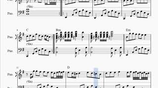 Bergen - Sen Affetsen Ben Affetmem- Pi̇yano Notalari