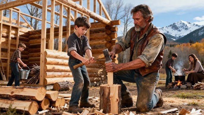 “We’re Home Now… All Accepted” Said The Cowboy — The Widow With Three Sons Had Been Rejected.