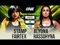 Stamp Fairtex vs. Alyona Rassohyna II | Full Fight Replay