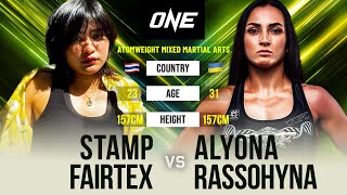 Stamp Fairtex vs. Alyona Rassohyna II | Full Fight Replay