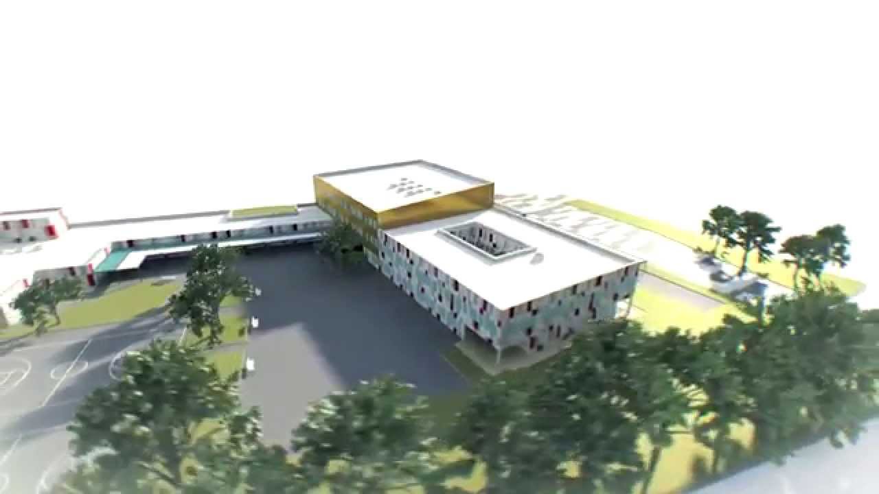 Le nouveau collège public de Pont-Château en 3D