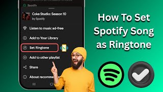 How to Set Spotify Song as Ringtone | Set Ringtone From Spotify screenshot 4