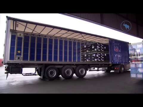 Produktvideo Sattelcurtainsider S.CS mit SPEED CURTAIN - Schmitz Cargobull [deutsch]
