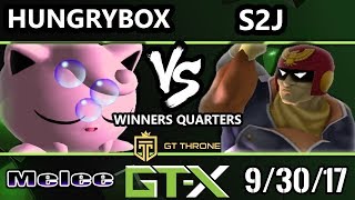 Gtx 2017 Melee - Liquidhungrybox Jigglypuff Vs Tempo S2J Falcon - Ssbm W.quarters