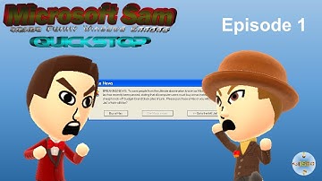 JUMPING JACKEROOS || Microsoft Sam reads Funny Windows Errors QUICKSTOP (Episode 1)