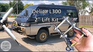 1991 Mitsubishi Delica L300 - 2" Lift Kit