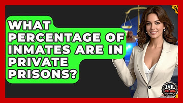 What Percentage Of Inmates Are In Private Prisons? - Jail & Prison Insider