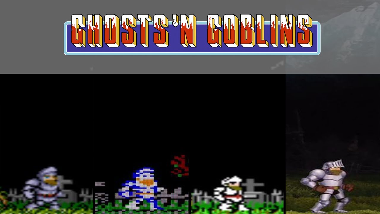 Ghosts 'n Goblins (魔界村 'Makaimura') -Versions Comparison- #55