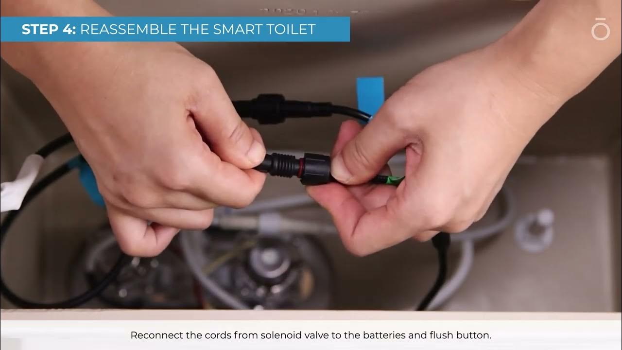OVE Irenne Smart Toilet Troubleshoot Toilet Does Not Flush YouTube