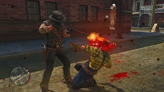Red Dead Redemption: John Marston's Lawman Shootout - Gameplay #51 (Xbox  One X) 
