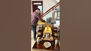 Cùng Setup Bộ Ban Thờ Thần Tài Với Thịnh Vượng #banthothantai #phongthuy #tuongthantai