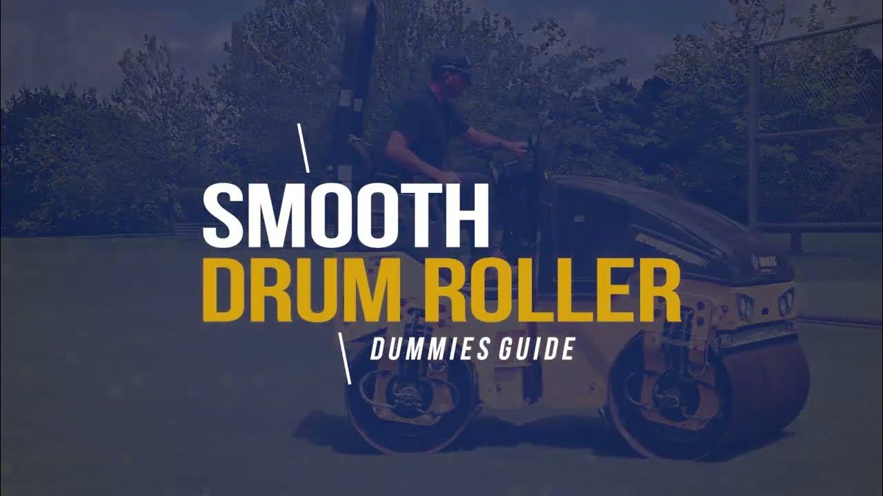 Bomag 2.5T Smooth Drum Roller Dummies Guide YouTube