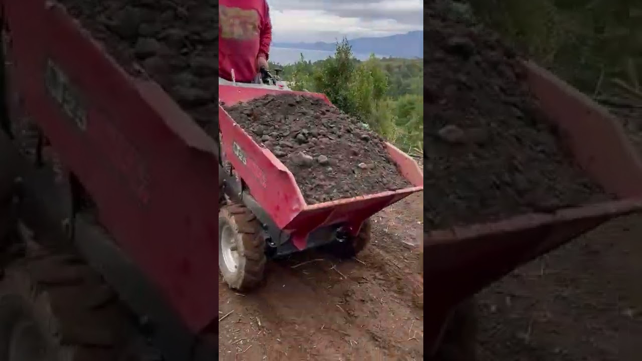 Carretilla (Mini Dumper) en Uso