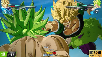 DBS (BROLY) VS DBZ (BROLY), Dragon ball sparking zero HDR gameplay, 4K 60FPS, RTX 4060.