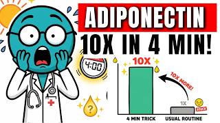 The 4-Minute Morning Trick That Spikes Adiponectin 10X — The Hidden Fat Hormone After 50