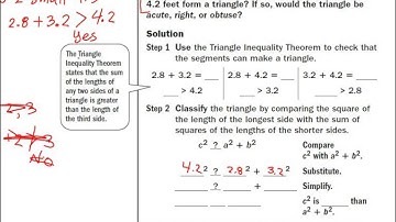 Acc. Geometry 7.2 Converse of the Pythagorean Theorem