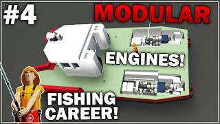 Double Modular Engines INSTALLED! - Fishing Hardcore Career Mode - Part 4