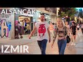 🇹🇷 A Night Out in Alsancak, İzmir&#39;s Trendy Neighborhood | A Walking Tour in 4K