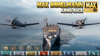 เรือบรรทุกเครื่องบิน Max Immelmann: เป้าหมายแรก Roosevelt - World of Warships