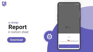 Reporting By Gmail in Bottom Sheet Ui #Sketchware| عمل ابلاغ بواسطة الجيميل داخل قائمة سفليه