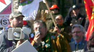 First Nations Protest Hst In Ottawa
