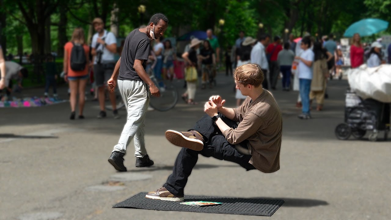 Invisible Chair Prank! - YouTube