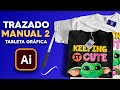 Vectorización en illustrator con tableta gráfica 2 de 2