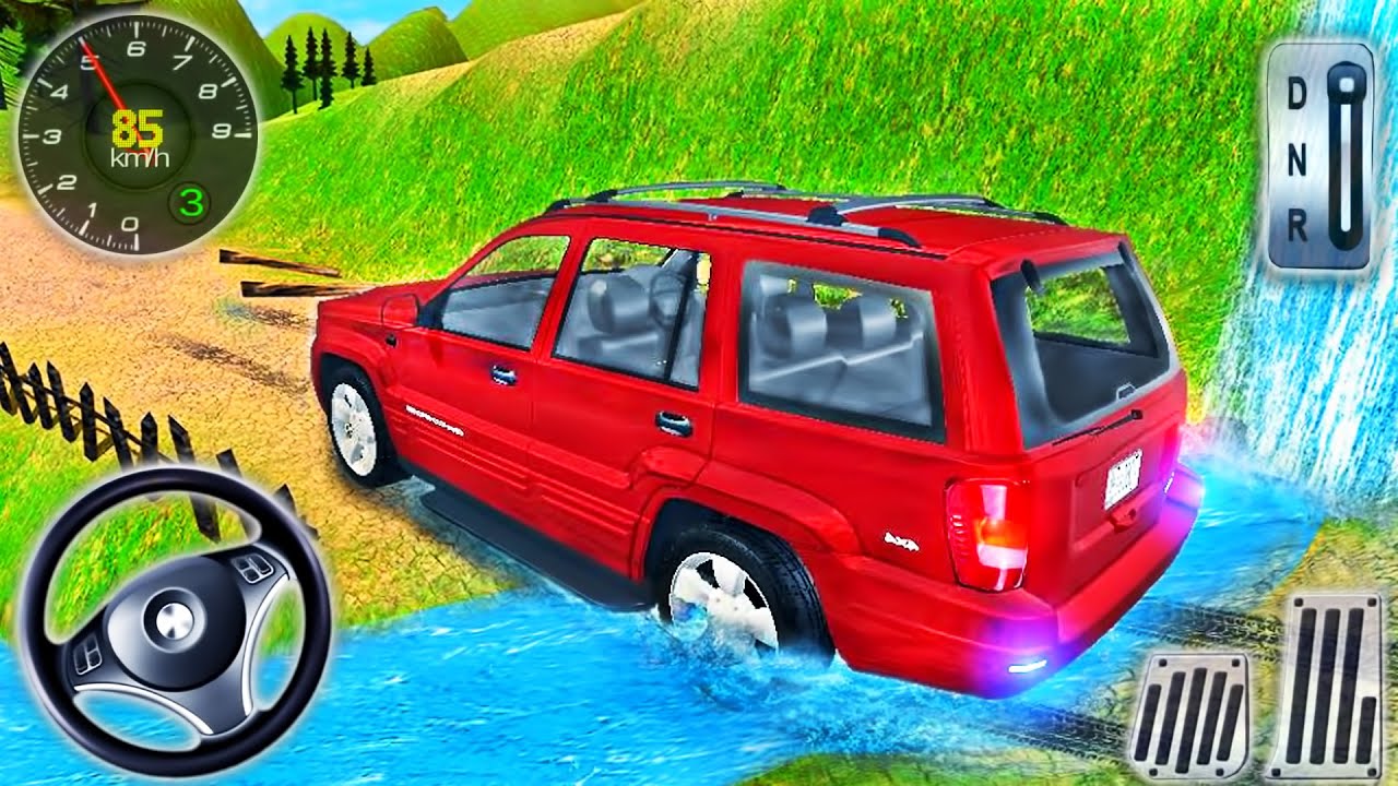 Luxury Prado Dino Offroad Drive Simulator - 4x4 SUV Jeep Hill Climbing Racing - Android GamePlay