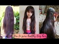 Hair Care Routine For Growing Healthy Long Hair💆|Tips & Tricks|My Daughter's Hair Care Routine💆‍♀