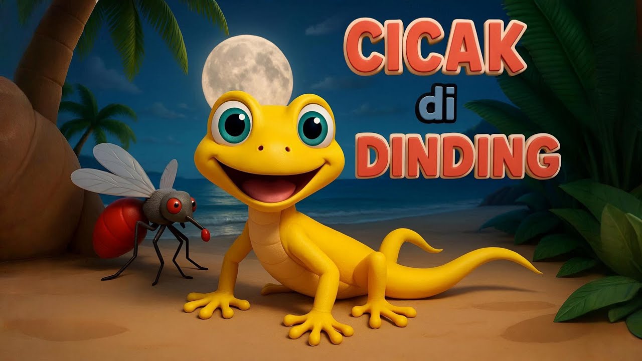 Cicak Cicak di Dinding - Lagu Anak Populer | Lagu Edukasi Anak PAUD TK