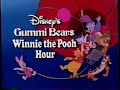 Disney S Gummi Bears Winnie The Pooh Hour Bump 1989 1990 