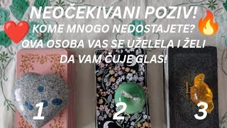 Download Lagu NEOČEKIVANI POZIV! KOME MNOGO NEDOSTAJETE? OVA OSOBA VAS SE UŽELELA I ŽELI DA VAM ČUJE GLAS! ❤️🔥💞 MP3 Download Lagu NEOČEKIVANI POZIV! KOME MNOGO NEDOSTAJETE? OVA OSOBA VAS SE UŽELELA I ŽELI DA VAM ČUJE GLAS! ❤️🔥💞 MP3