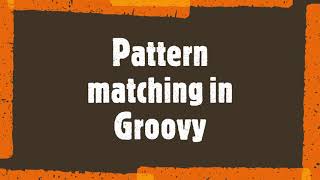 Pattern matching in Groovy for SAP CPI