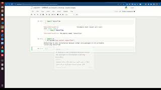 How to install package from jupyter notebook