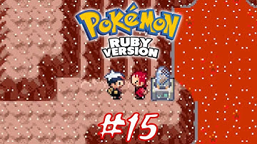 Pokemon Ruby Walkthrough Part 15 - Mt. Chimney And Maxie
