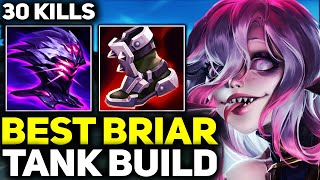 RANK 1 BEST BRIAR IN THE WORLD TANK BUILD GAMEPLAY! | Season 14 League of Legends